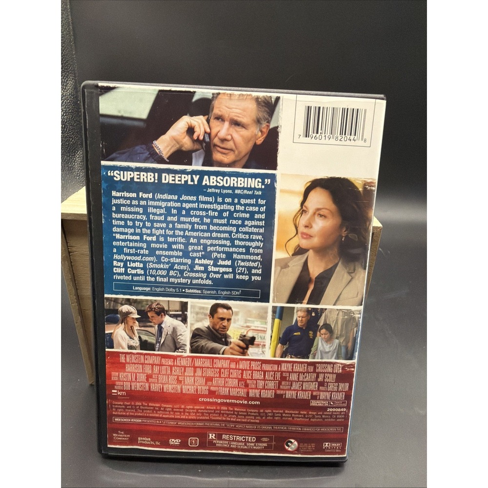 Crossing‎ Over DVD Very Good Condition - Picture 2 of 5